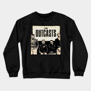 The Outcasts Self Conscious Over You 1979 Punk Rock Throwback Crewneck Sweatshirt